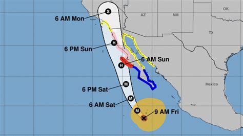 hurricane hillary progress